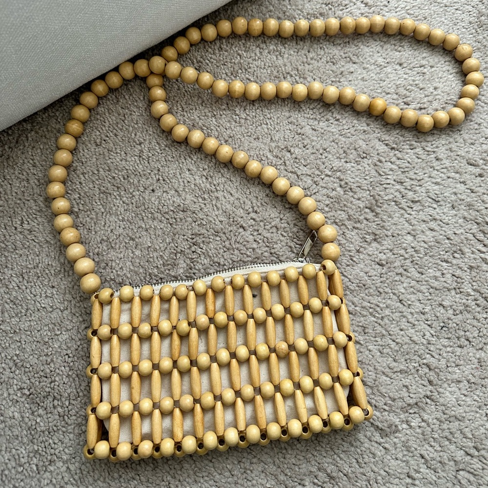 A New Day Beaded Crossbody Bag
